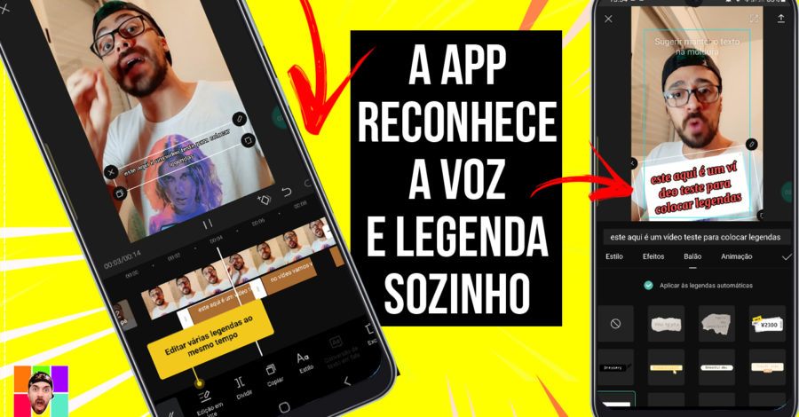 Como colocar legenda automaticamente no vídeo sem precisar digitar ( pelo celular app | aplicativo )