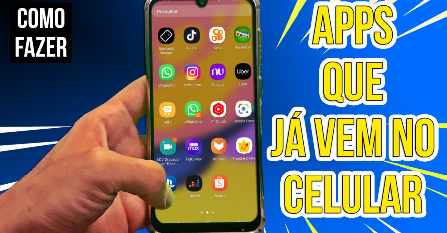 Como EXCLUIR ou OCULTAR aplicativos que vem de fábrica instalados no celular