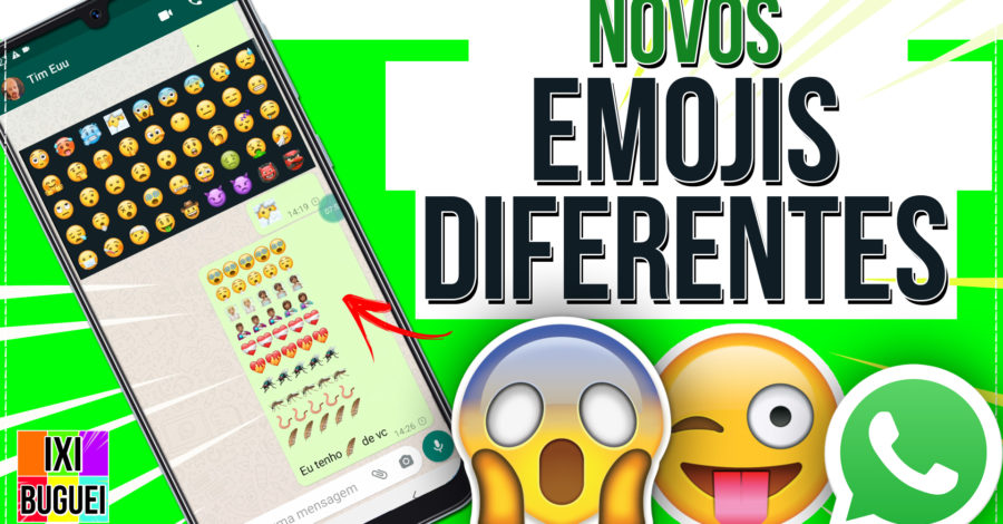 VEJA OS NOVOS EMOJIS DO WHATSAPP 2021