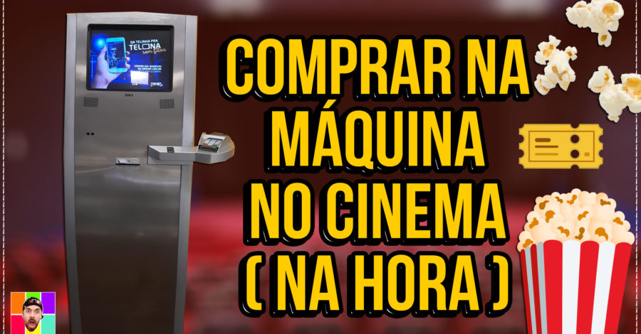 COMO COMPRAR INGRESSO NA MÁQUINA DO CINEMA DO SHOPPING