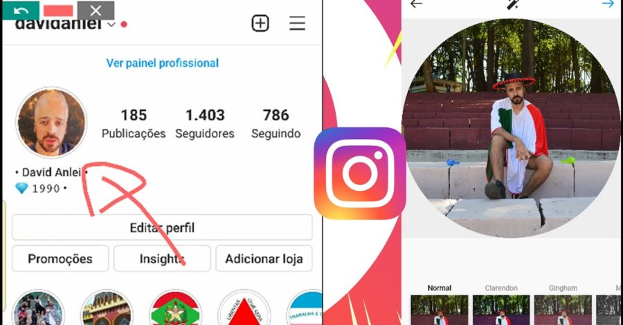 Não consigo alterar a foto do perfil do Instagram – Solução provisória até sair atualizacao correção