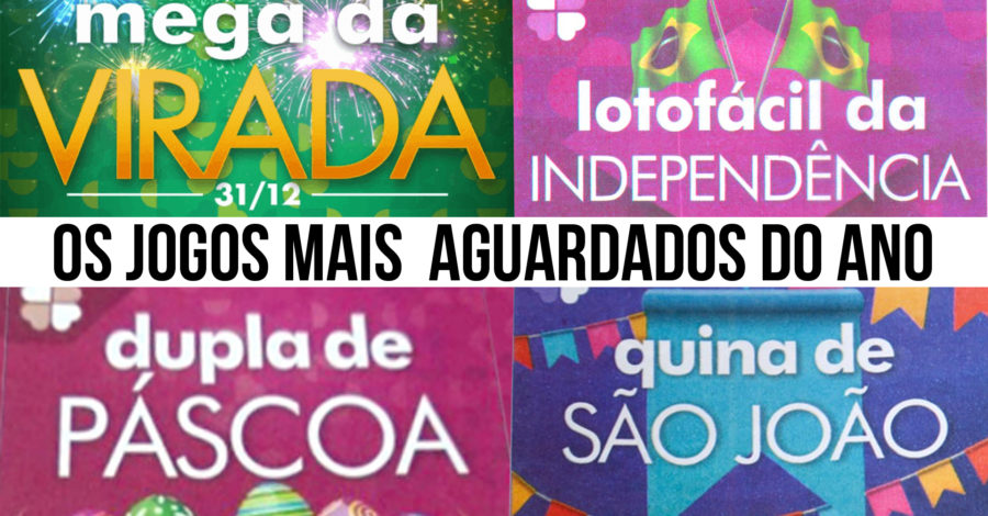 QUAIS SÃO TODOS JOGOS ESPECIAIS E MILIONÁRIOS DA LOTERIA FEDERAL NO ANO