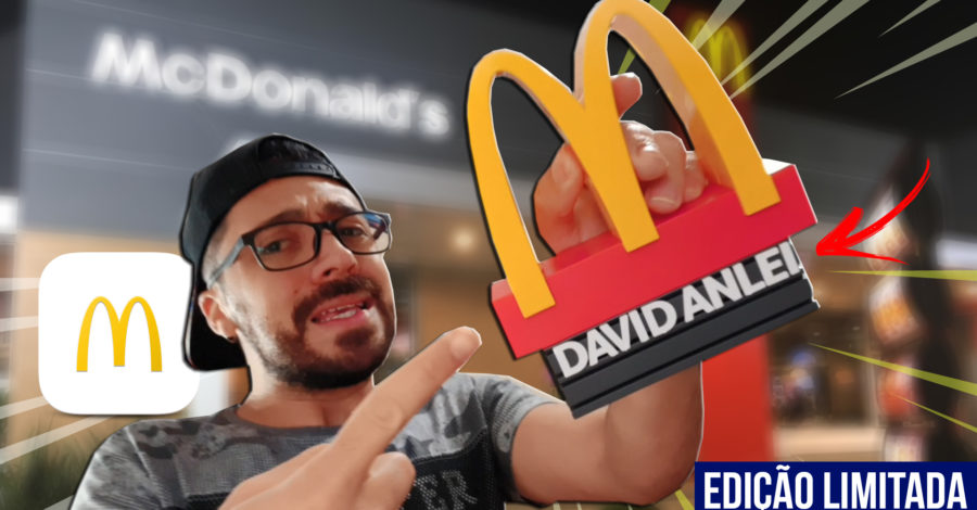 COMO CONSEGUI O LETREIRO M DO MÉQUI EDIÇÃO LIMITADA ( MC DONALD’S )