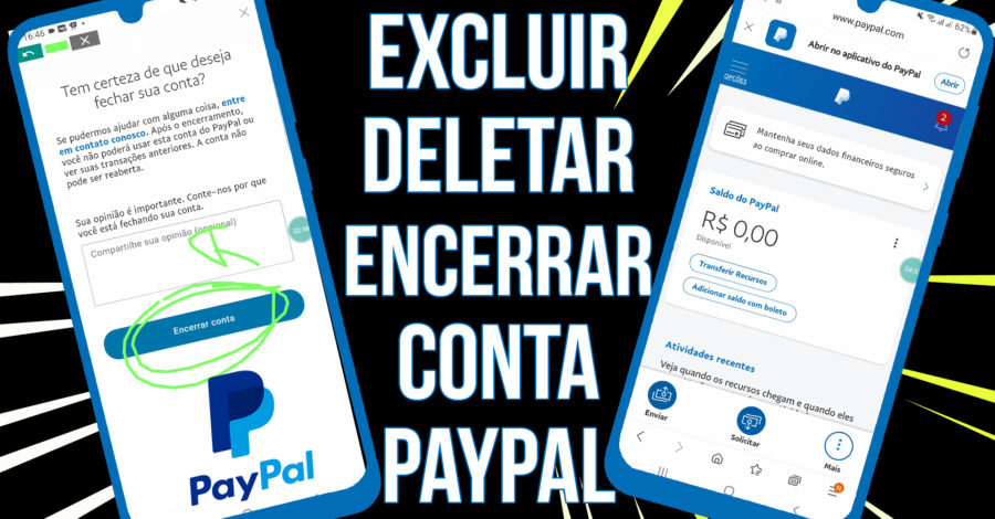 COMO ENCERRAR CONTA PAYPAL | EXCLUIR, DELETAR