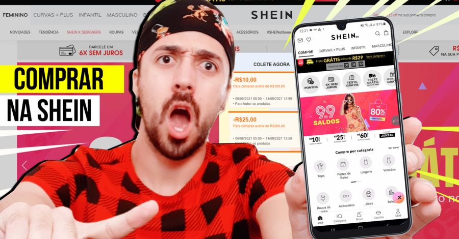 PASSO A PASSO: Como Comprar Roupas no app SHEIN pelo celular ( Compra Segura )