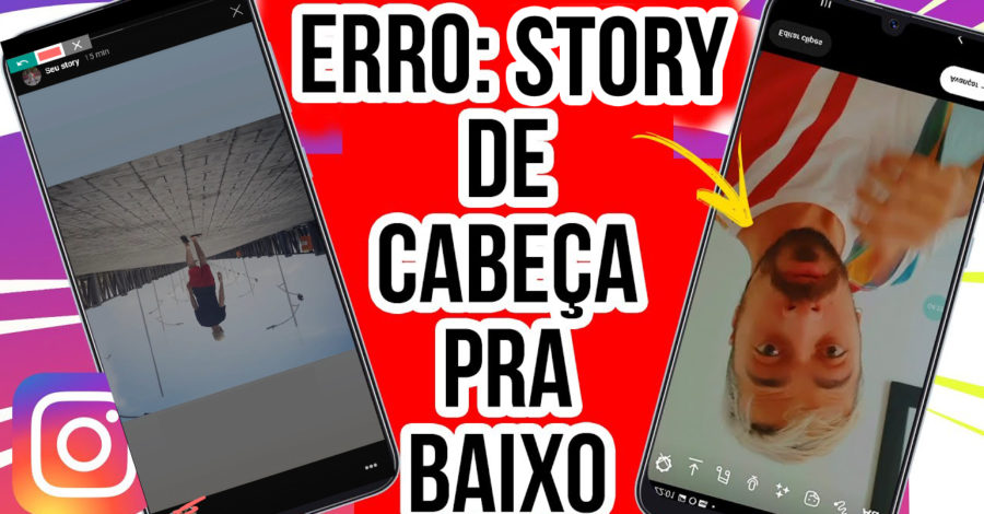 STORIE DO INSTAGRAM FICANDO DE CABEÇA PRA BAIXO, STORY DE PONTA CABEÇA, COMO VIREI A POSIÇÃO