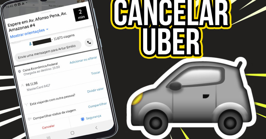COMO CANCELAR CORRIDA UBER APÓS MOTORISTA ACEITAR CORRIDA | FÁCIL