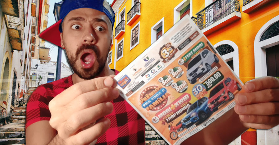 ARRISQUEI A SORTE NO NORDESTE SERÁ QUE VOU GANHAR ALGO?  ( MARACAP )