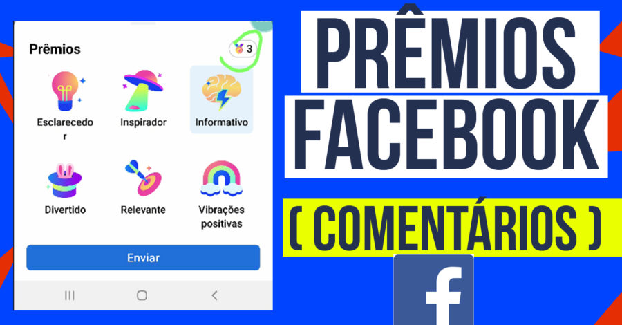 PRÊMIOS DOS COMENTÁRIOS DO FACEBOOK