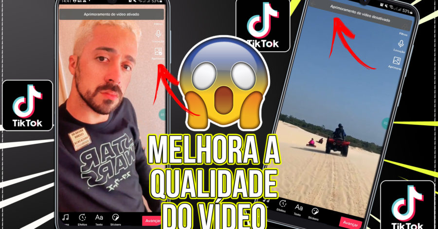 TIKTOK: NOVA FUNÇÃO APRIMORAR VÍDEO