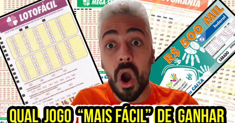 QUAL JOGO ” MAIS FÁCIL ” DE GANHAR DA LOTERIA FEDERAL