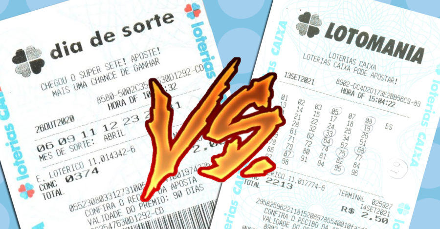 LOTOMANIA x DIA DE SORTE QUAL MAIS FÁCIL DE GANHAR ? QUAL GANHA MAIS? – PROBABILIDADES
