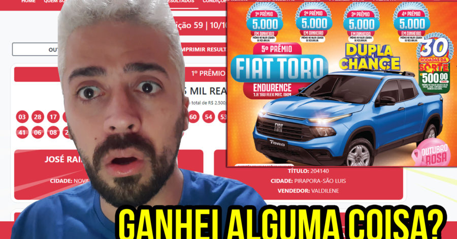 CORRIGI O MARACAP, GANHEI ALGUM PRÊMIO ? ( TITULO DE CAPITALIZAÇÃO )