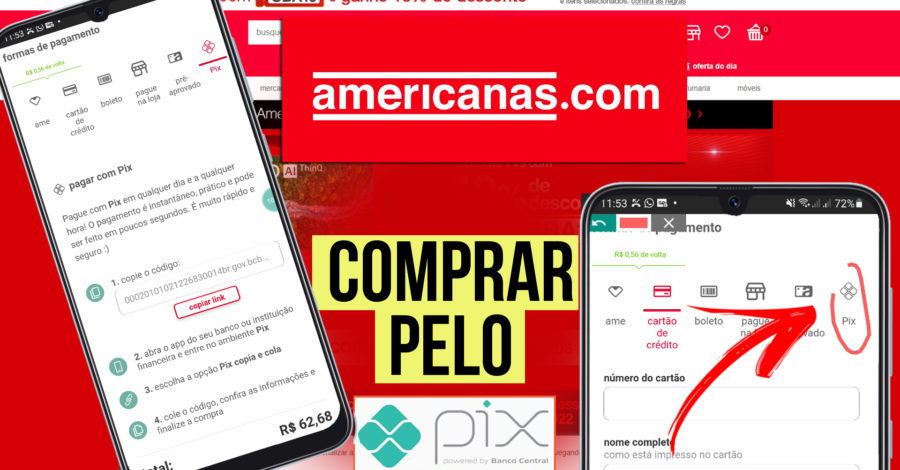 PASSO A PASSO: Como Comprar na LOJAS AMERICANAS PELO PIX ( Compra Segura – Loja Online )