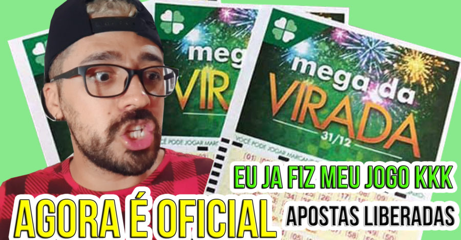 MEGA SENA DA VIRADA: APOSTAS LIBERADAS E EU JÁ FIZ A MINHA 2021 / 2022