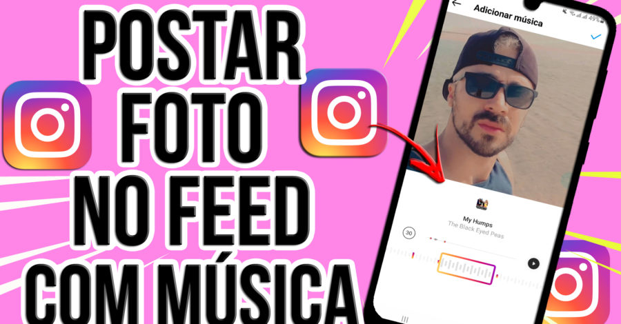 COMO POSTAR FOTO COM MÚSICA TOCANDO NO FEED DO INSTAGRAM ( ADICIONAR MÚSICA )