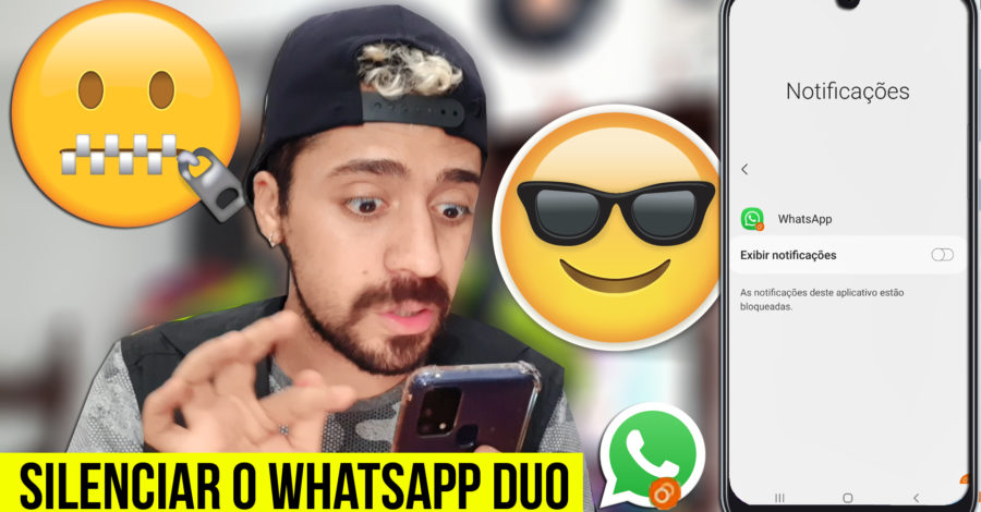 COMO SILENCIAR APENAS O WHATSAPP DUO ( SEGUNDO WHATSAPP ) | NÃO APARECER NOTIFICAÇÃO