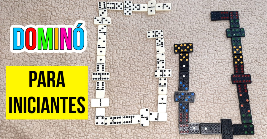 DOMINÓ para Iniciantes | Como JOGAR DOMINÓ, Regras ( Pedras Coloridas/ Brancas )