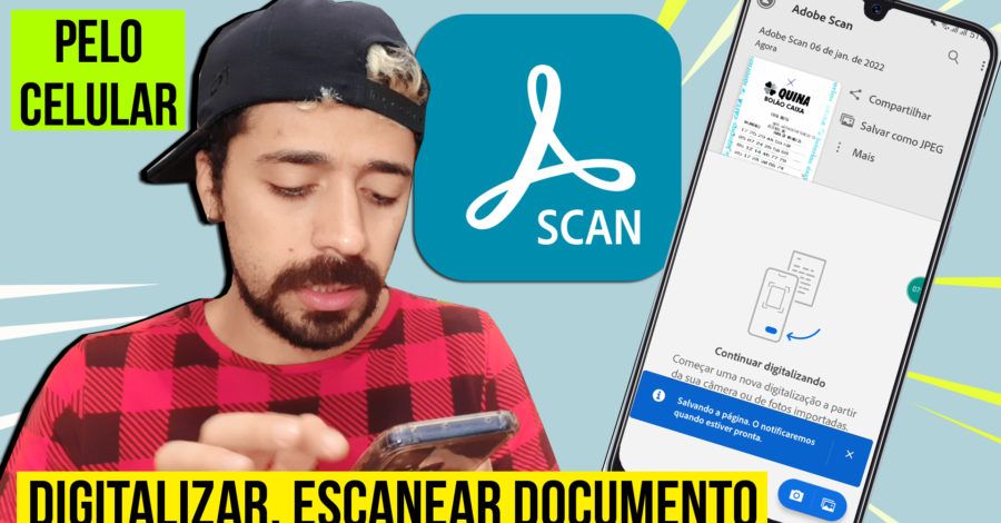 COMO DIGITALIZAR, ESCANEAR DOCUMENTO COM A CÂMERA DO CELULAR