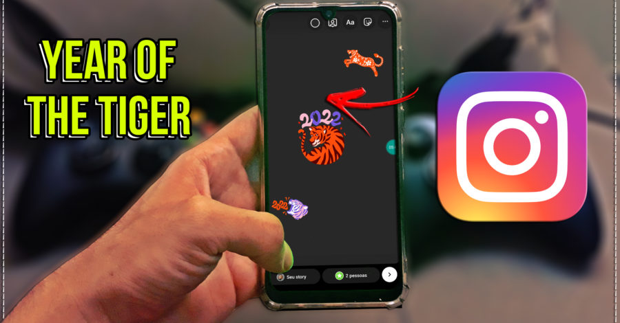 🐯 INSTAGRAM: YEAR OF THE TIGER O QUE É, COMO COLOCAR FIGURINHA NO STORIE DESTAQUE DA PÁGINA INICIAL