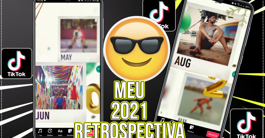 COMO FAZER MEU 2021 COM FOTOS NO TIKTOK ( RETROSPECTIVA )