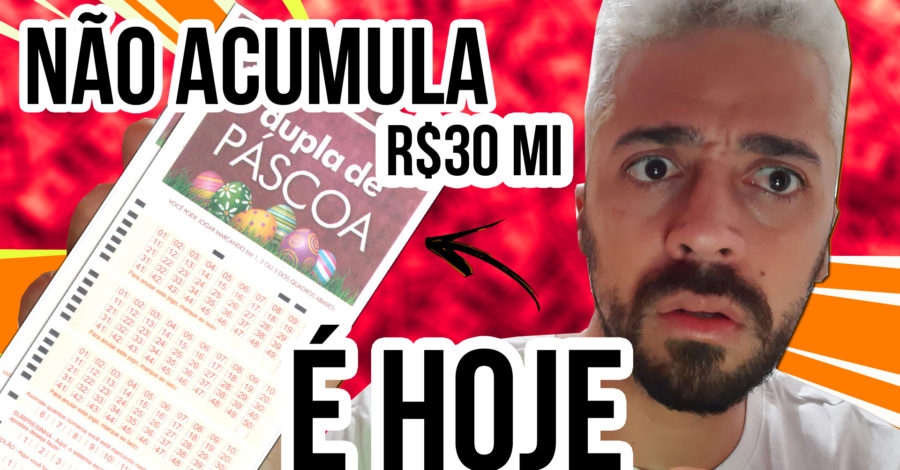 🍀 É HOJE SORTEIO DA DUPLA SENA DE PÁSCOA 2022 | mais de R$30 MILHÕES ( concurso 2355 )