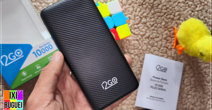 UNBOXING Power Bank 10.000 i2GO ( Bateria Portátil | Plus Series ) Mini Review
