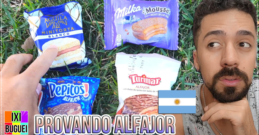 Provando Vários Alfajores Diferentes na Argentina
