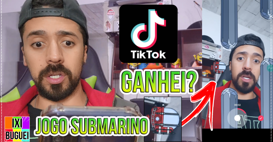 GANHEI? JOGANDO O JOGO DO SUBMARINO NO TIKTOK | COMO USAR O FILTRO, EFEITO