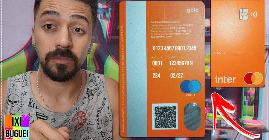 Como Saber Agência, Conta, Código de Segurança CVV, Validade e Número no Cartão do BANCO INTER