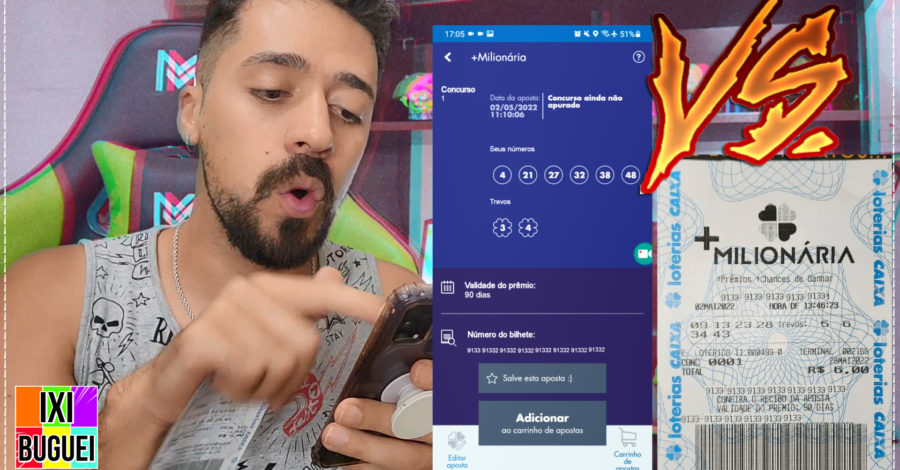 BILHETE DE JOGO DA LOTERIA DIGITAL OU DE PAPEL DA LOTÉRICA? VANTAGENS X DESVANTAGENS