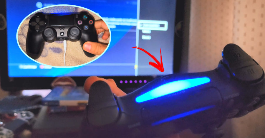 Como AUMENTAR ou DIMINUIR o brilho de luz da manete  do ps4 ( Reduzir intensidade Dualshock 4 )