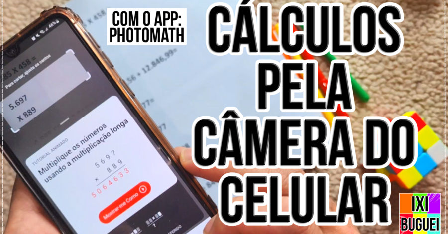 RESOLVER CÁLCULOS COM A CÂMERA DO CELULAR COM EXPLICAÇÃO PASSO A PASSO
