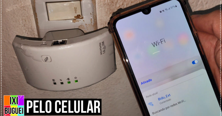 PASSO A PASSO DE COMO CONFIGURAR WIFI REPEATER PELO CELULAR