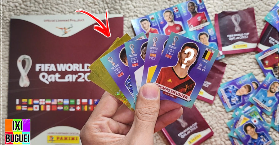 ABRINDO 5 Envelopes de FIGURINHAS DA COPA DO MUNDO QATAR 2022 | Conhecendo o álbum