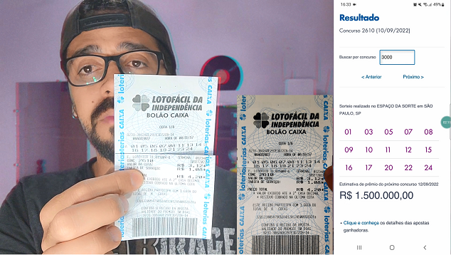 Como CORRIGIR o JOGO da LOTOFÁCIL DA INDEPENDÊNCIA e saber se GANHOU ALGO