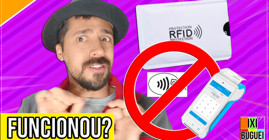 Comprei e testei a Capa que bloqueia sensor por aproximação no Cartão de Crédito  ( Contactless )