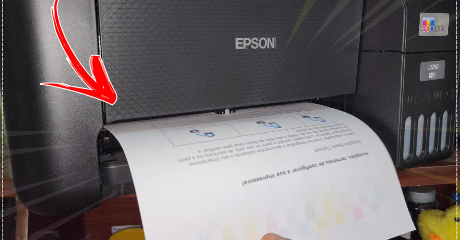 Como instalar e configurar impressora multifuncional EPSON L3250 no computador pelo cabo usb SEM CD