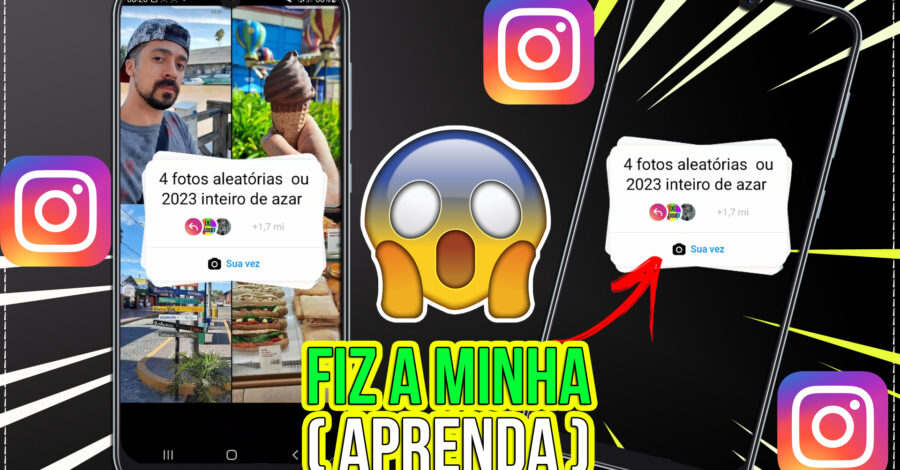 FIZ A TREND 4 FOTOS ALEATÓRIAS OU 2023 INTEIRO DE AZAR DO INSTAGRAM ( APRENDA )