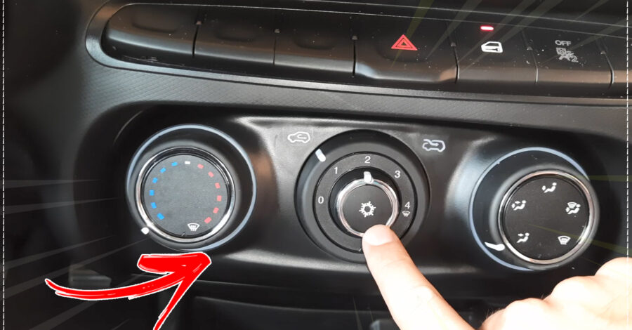 Como LIGAR e DESLIGAR o AR CONDICIONADO do CARRO FIAT ARGO 1.0
