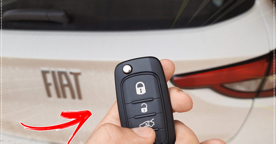 Como ABRIR o PORTA MALAS do Carro FIAT ARGO ( Pela Botão da Chave )