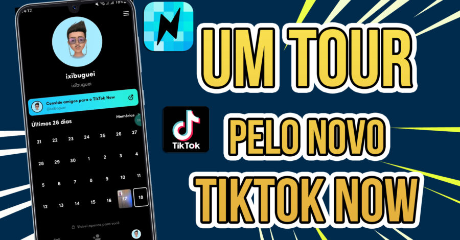 TIKTOK NOW : UM TOUR PELO APP | COMO GRAVAR E APAGAR VÍDEOS E FOTOS ( Aprenda )
