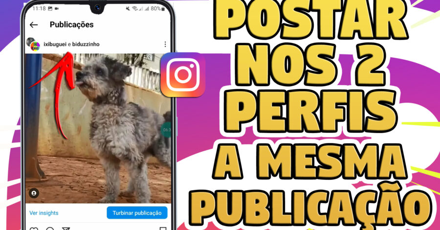 COMO POSTAR REEL OU FOTO E APARECER NO PERFIL DE DUAS PESSOAS AO MESMO TEMPO