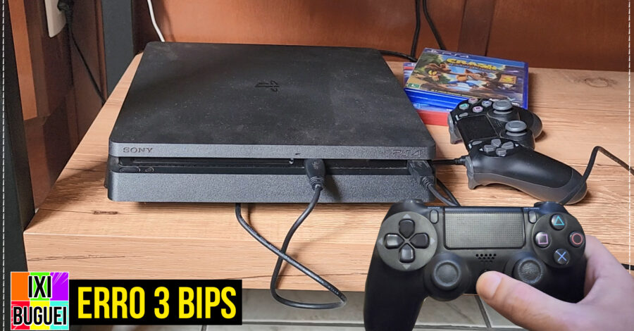 PS4 DANDO 3 BIPS E NÃO APARECE IMAGEM NA TV ( O QUE EU FIZ PRA VOLTAR AO NORMAL )