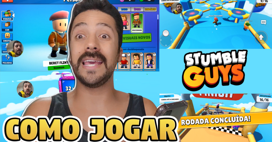COMO JOGAR STUMBLE GUYS NO CELULAR