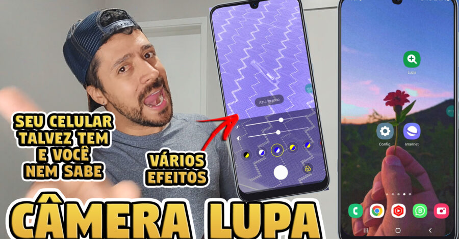 COMO USAR A CÂMERA LUPA NO ANDROID ( APRENDA )