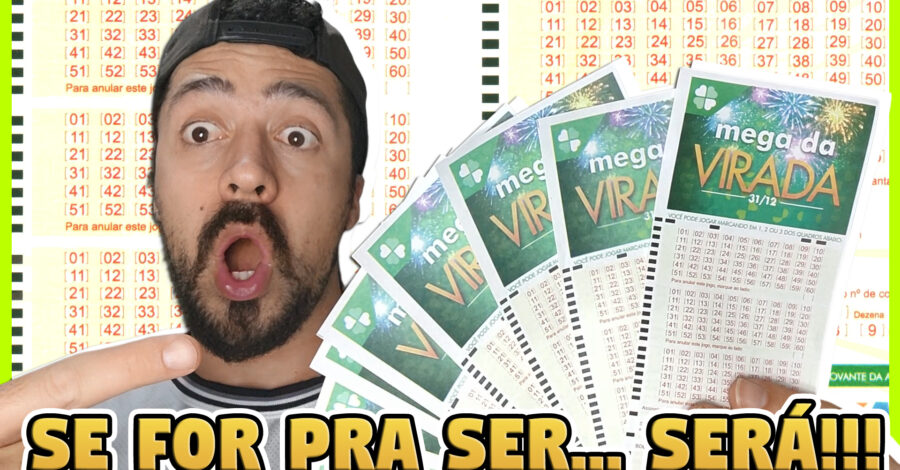 🍀 RESOLVI FAZER SÓ UM JOGO NA MEGA SENA DA VIRADA ( Surpresinha ) ESSE ANO, SE FOR PRA SER, SERÁ! 😐
