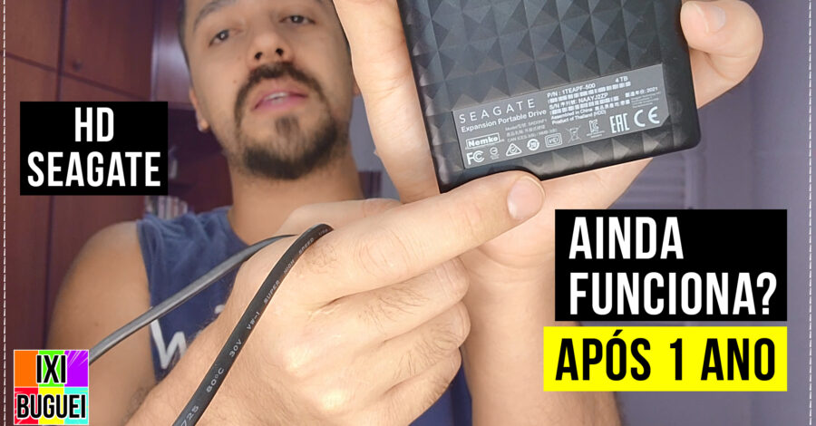 COMO ESTÁ MEU HD SEAGATE APÓS 1 ANO? AINDA FUNCIONA O HD EXPANSION PORTABLE DRIVE?