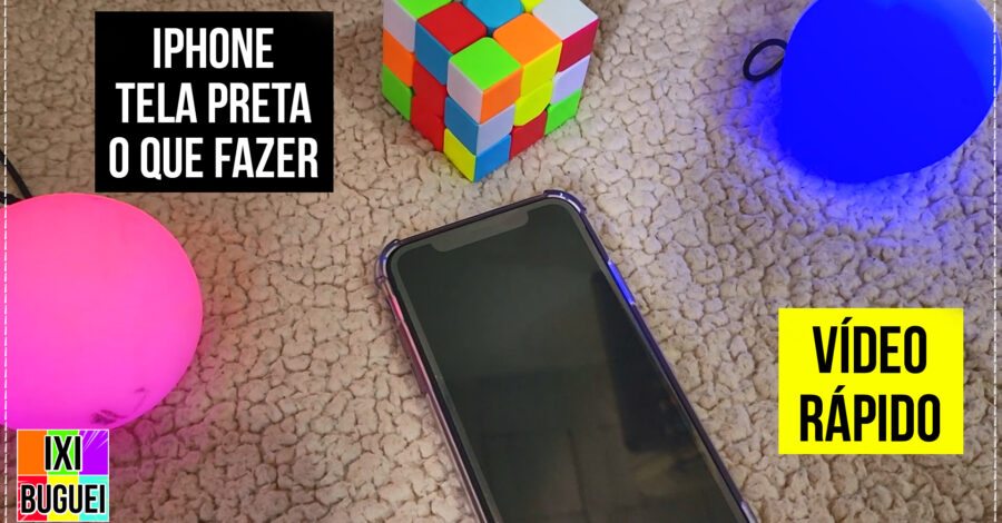 IPHONE FICOU COM A TELA PRETA DO NADA O QUE FAZER ( Tela não liga )