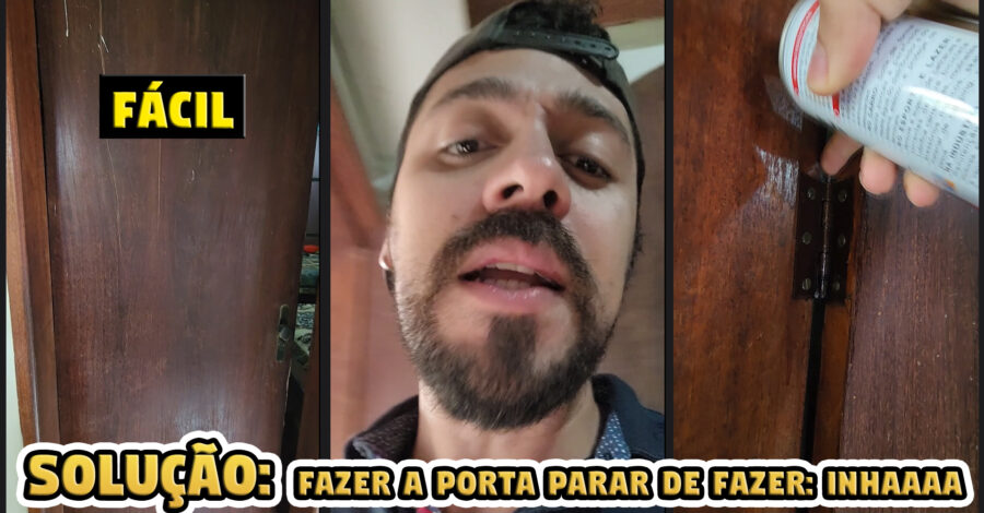 COMO FAZER PORTA PARAR DE RANGER QUANDO ABRE OU FECHA